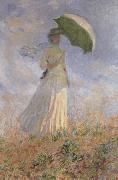 Claude Monet Layd with Parasol France oil painting artist